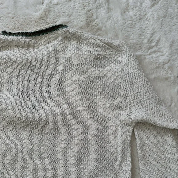 Vintage knit cream colored Fawn/ baby deer sweater - Picture 12 of 13